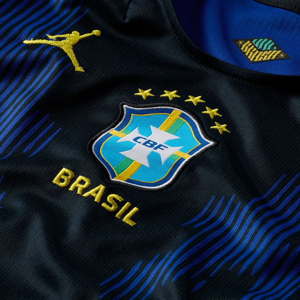 2026 Brazil Away Kids World Cup jersey [JEP]
