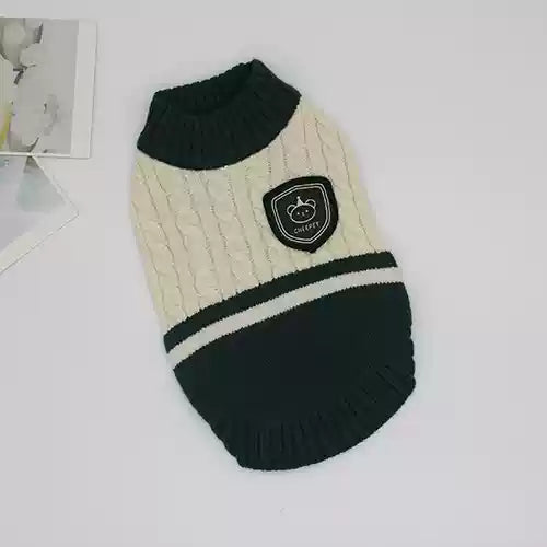 French Bulldog Knit Sweater – Soft Sleeveless Pullover for Small Dogs