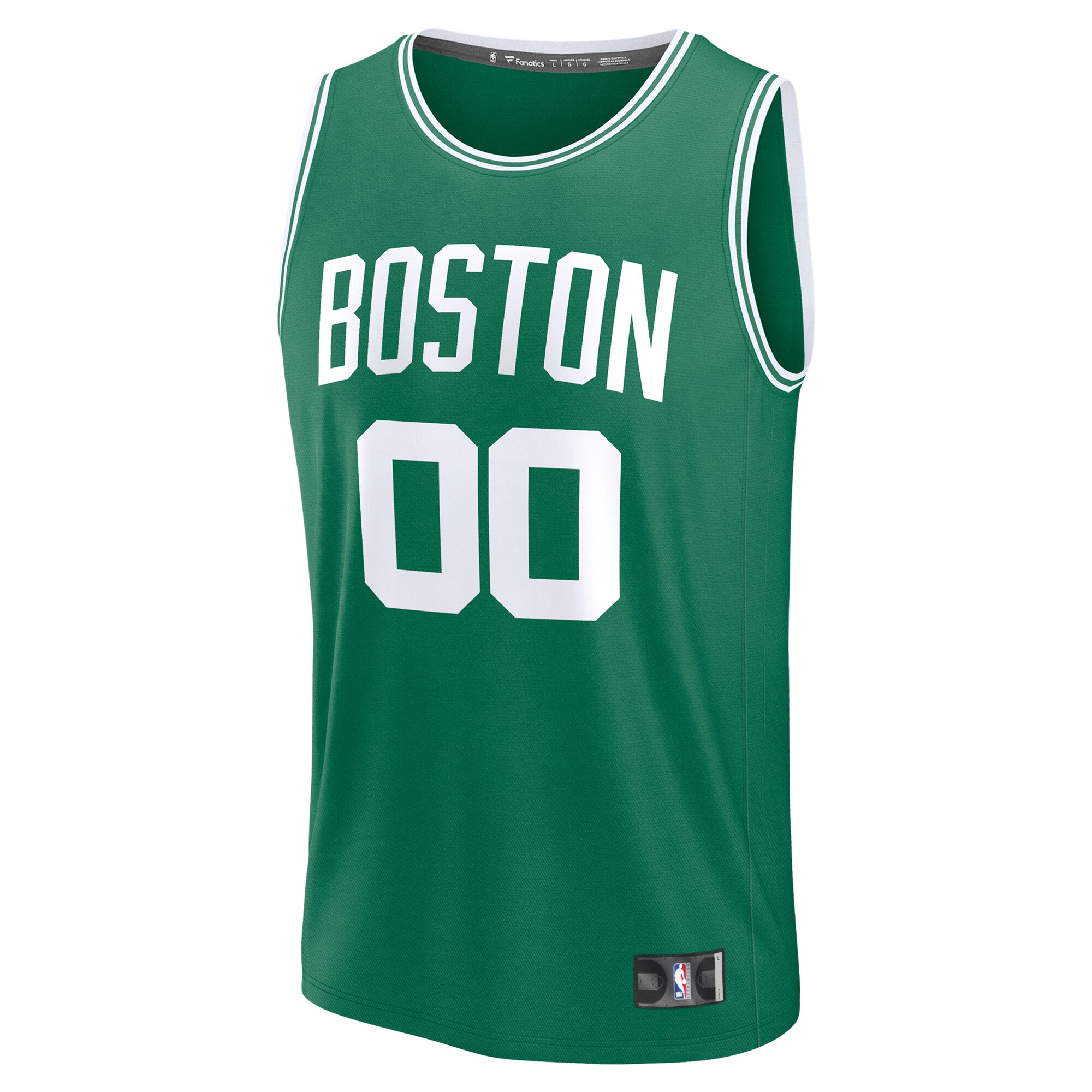 [LK] Boston Celtics Youth Fast Break Custom Replica Jersey - Kelly Green - Icon Edition