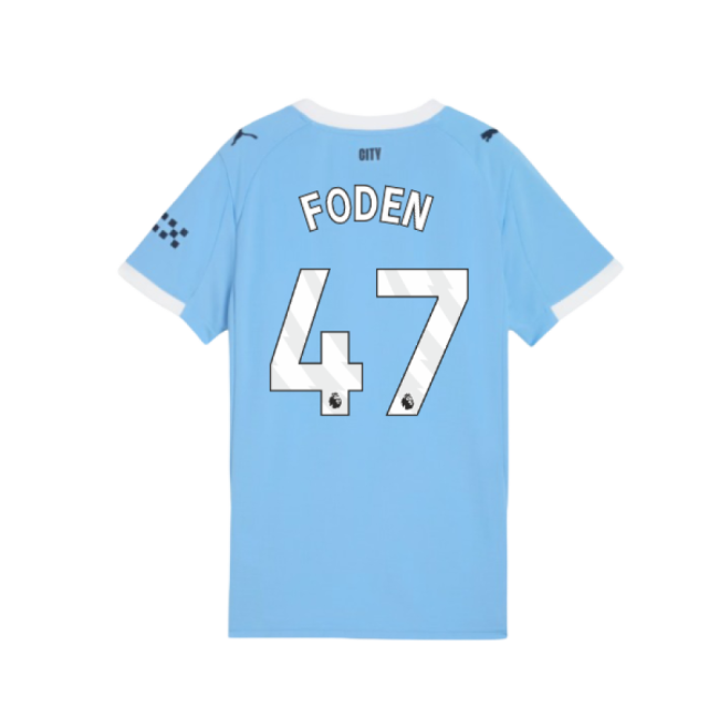 2025-2026 Man City Soccer Jerseys Home Jersey (Womens) #61