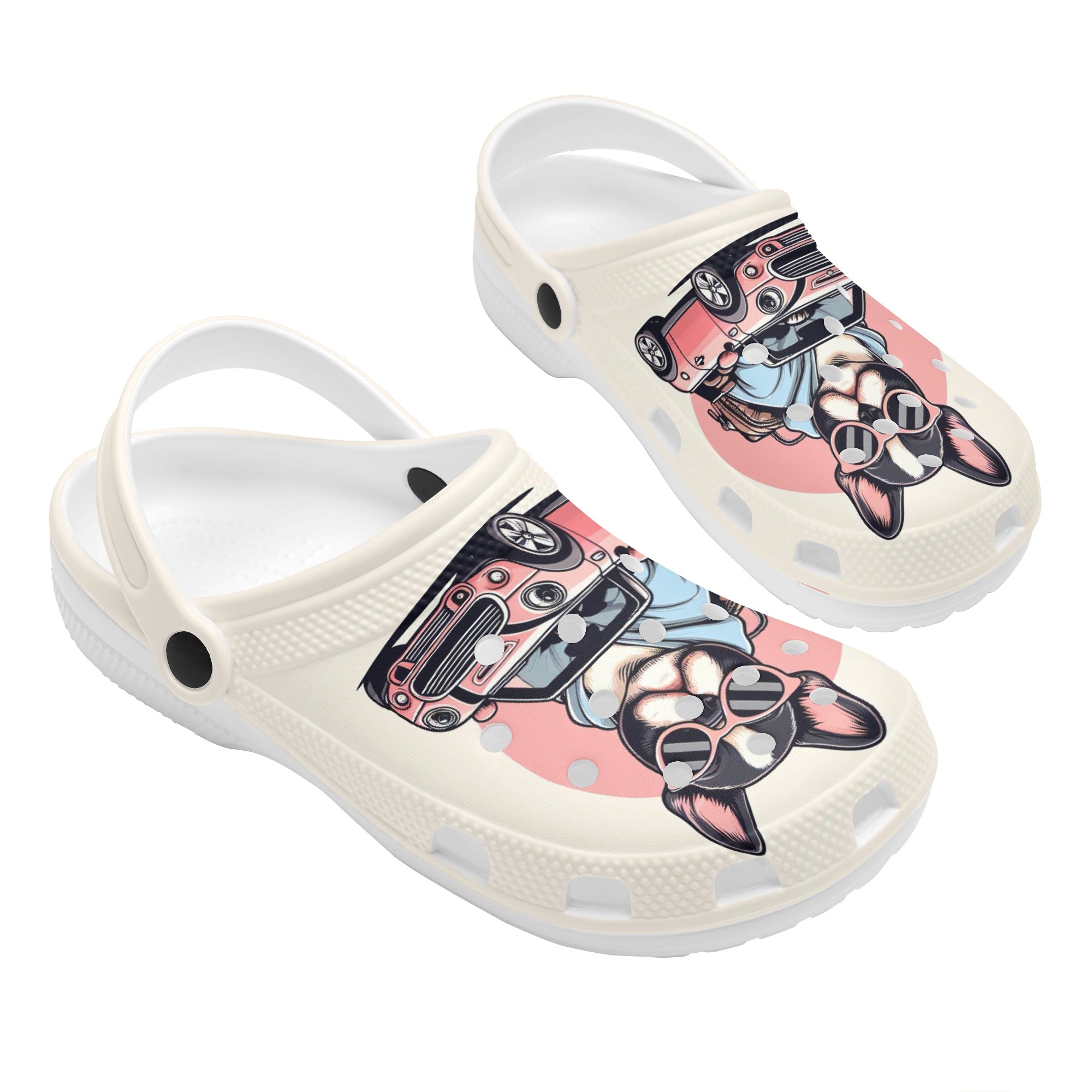 French Bulldog Sonora Unisex Clogs Useful Frenchie Gear