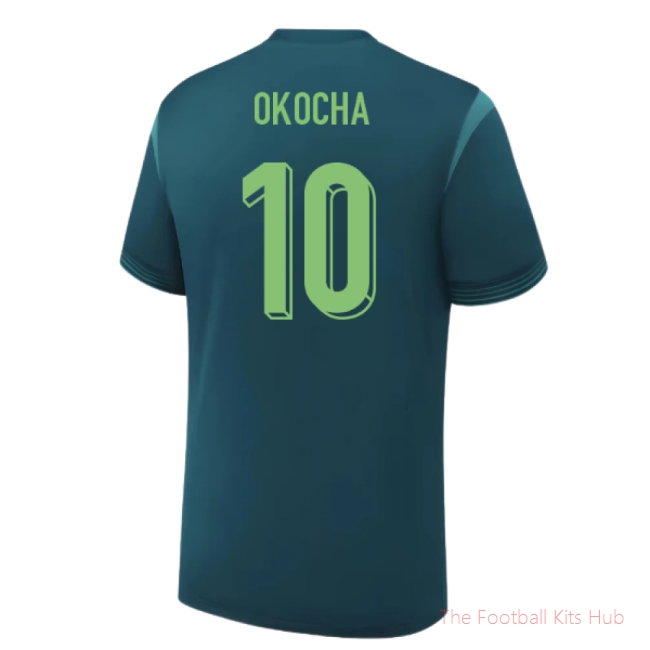 [JED] 2025/26 Nigeria Womens Team Home Shirt (Unisex) (Okocha 10)
