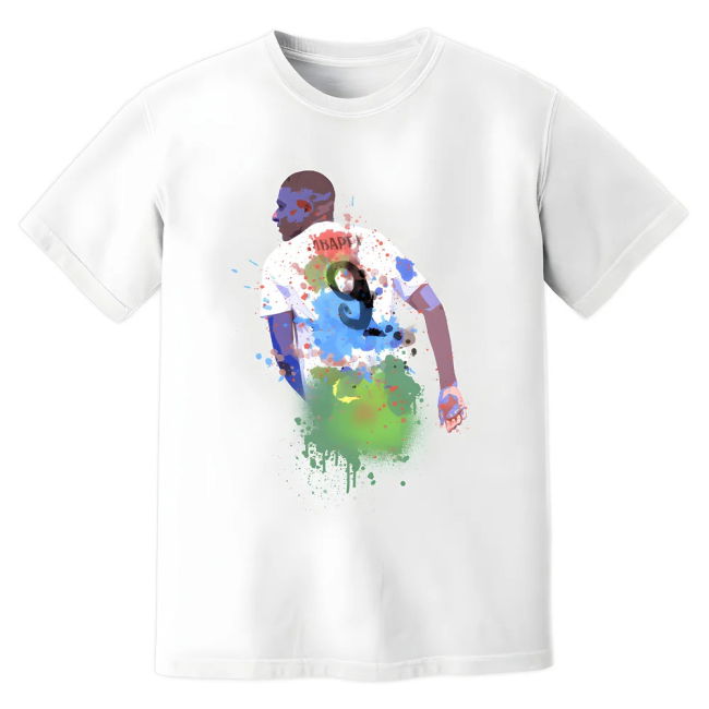 Kylian Mbappe Real Madrid Art official style T-Shirt