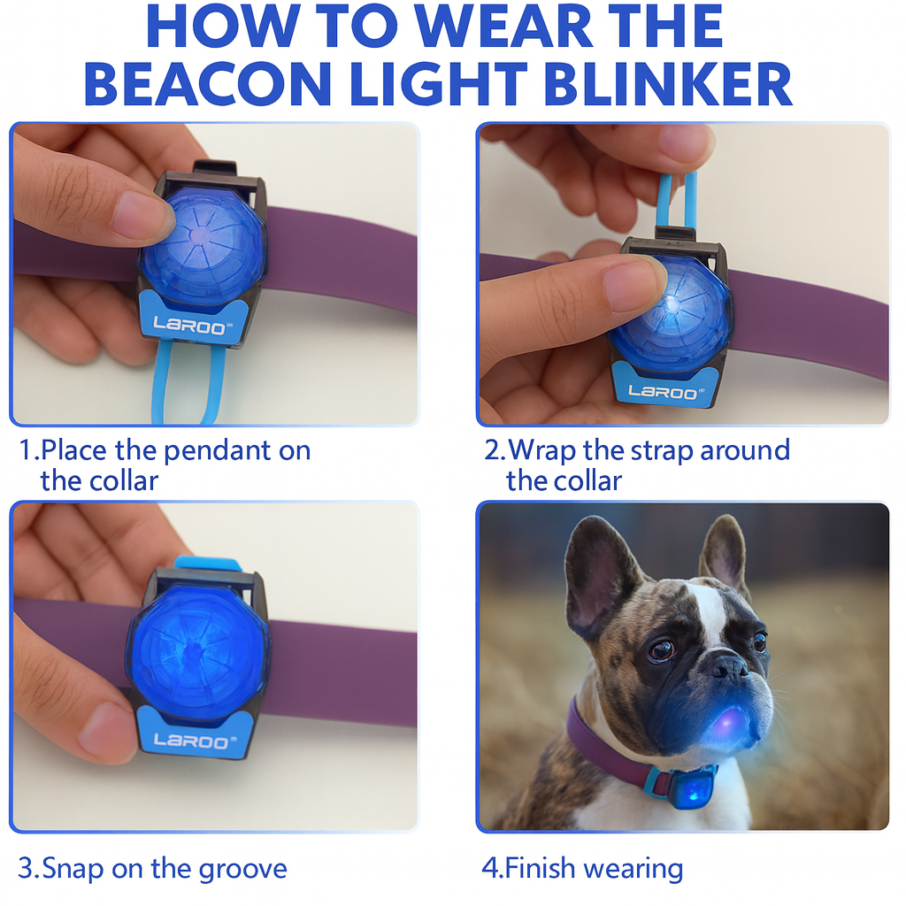 French Bulldog Glowpup™ French Bulldog Led Collar — Rechargeable Led
