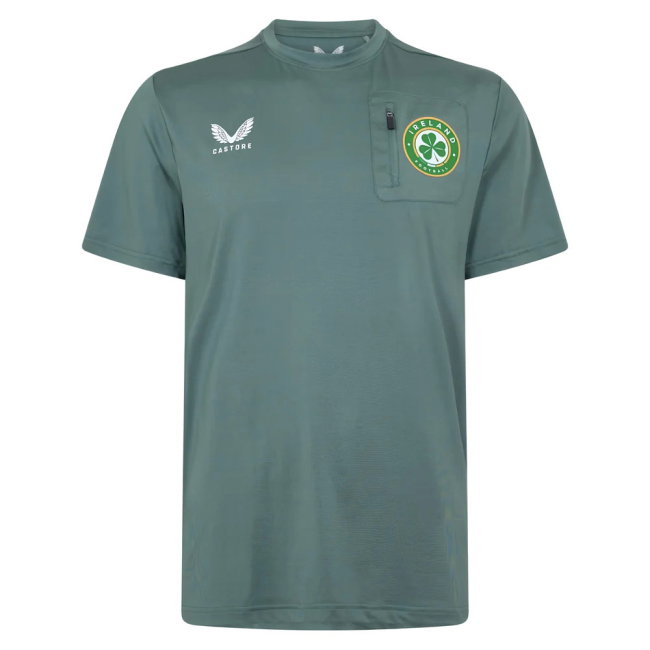 2025-2025 Ireland Pocket T-Shirt (Green) (Your Name)