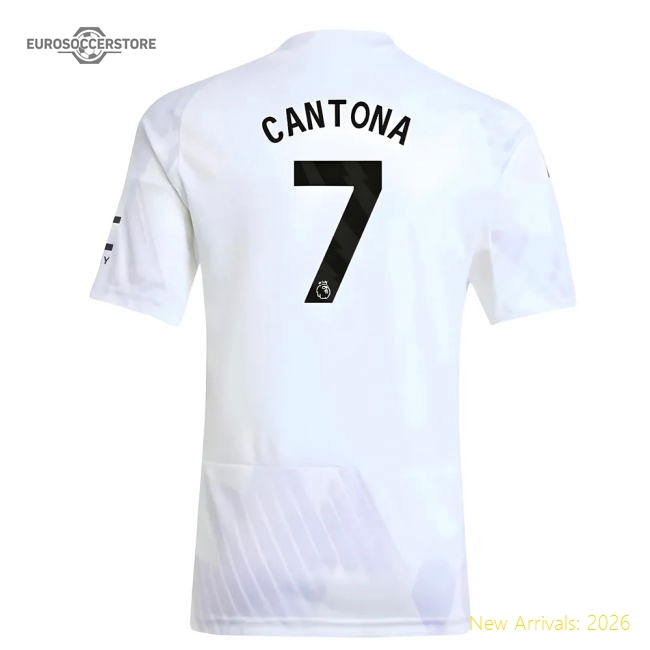 Official 2025-2026 Man Utd Away Shirt (kids) (cantona 7) - Premium