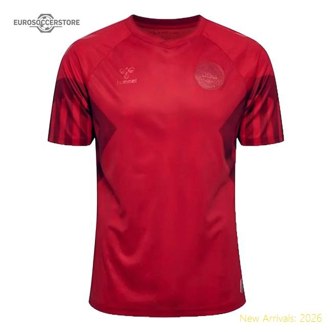 Professional Denmark 2022-2023 Official Home Jersey Athletic