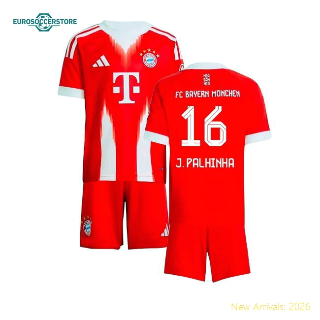 Bayern Munich 2024-25 Home Fan Version For Adults Palhinha Soccer Jersey