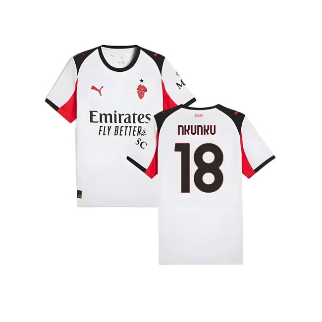 Ac Milan 2025-2026 Away - Premium Fan Edition Edition - Long Lasting