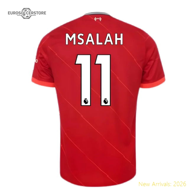 Gentle Kids Liverpool M.salah Jersey 2021-2022 Machine-washable