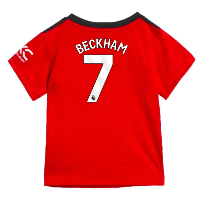2023-2024 Man Utd Home Baby Kit (Beckham 7)