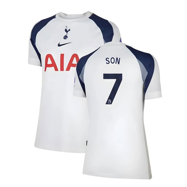 2025-2026 Tottenham Home Shirt (Womens) (Son 7) (Match Day)