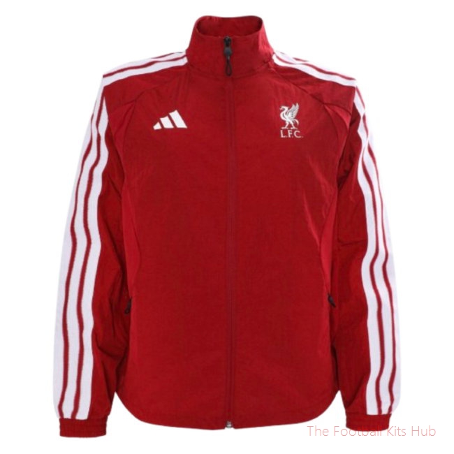 [JED] 2026-2027 Liverpool Home Anthem Jacket Active Maroon - Womens