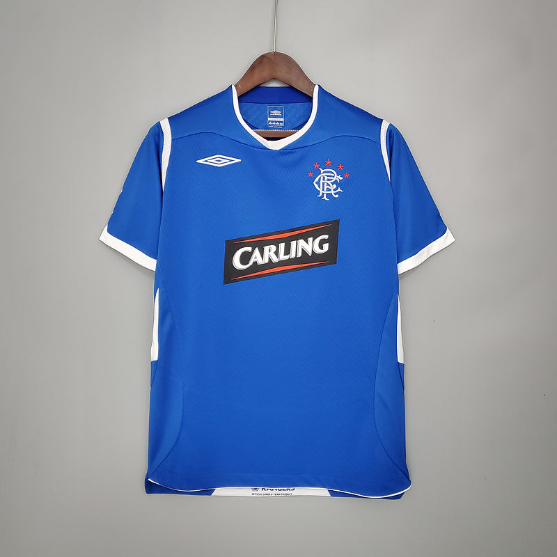 2008-2009 Rangers Home retro shirt