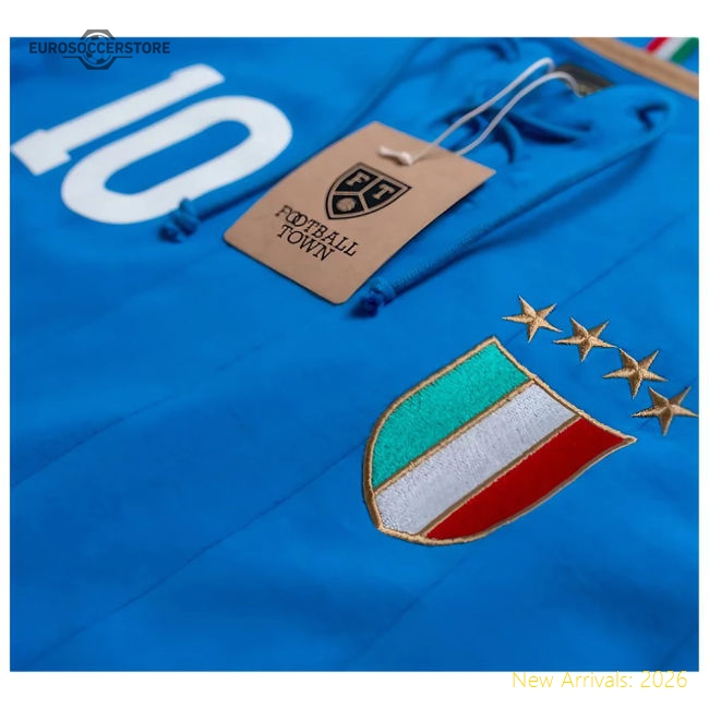 Italy Retro Match Day Jersey Game Ready Stadium Approved
