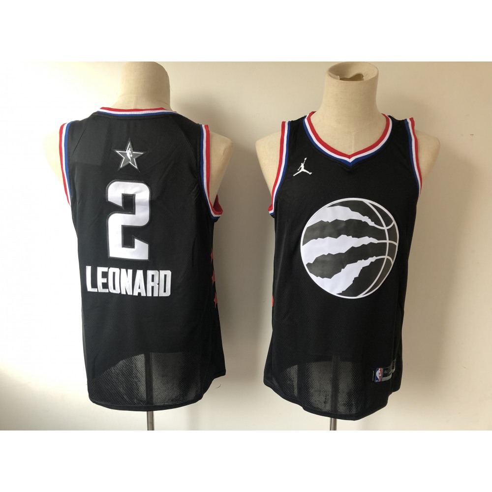 Collector's Item Genuine Men's Raptors #2 Kawhi Black Basketball Jersey