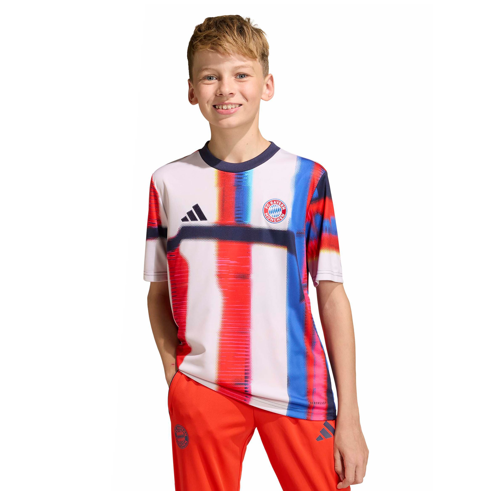[SJH] Bayern Munich Youth 2025/26 Pre-Match Training Jersey - Navy