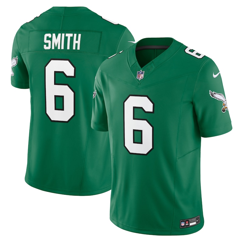 None DeVonta Smith PHI Eagles Bold Premium Jersey Football Apparel