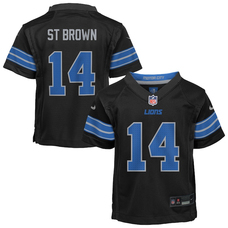 None Amon-Ra St. Brown DET Lions Timeless Premium Material Jersey