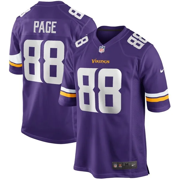 None Game NFL Jersey - Purple | Pro-Level Football Apparel | NFL Footb