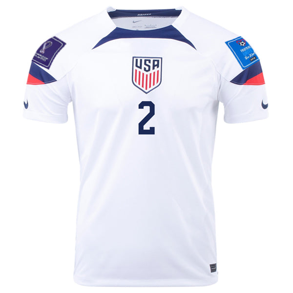 USA 2022-2023 FIFA World Cup Home Shirt –  Player Version S