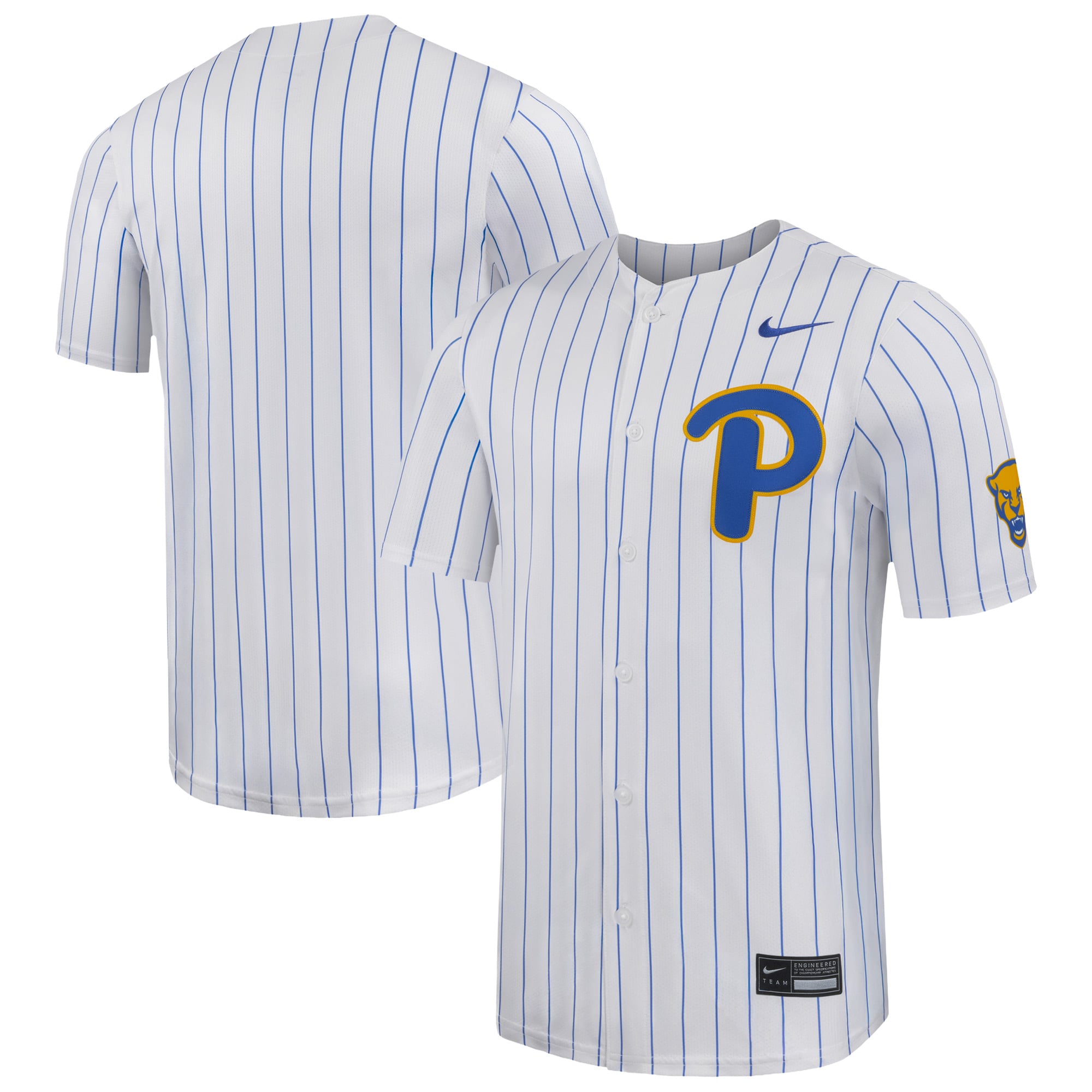 Pitt Panthers Nike Limited Baseball Jersey - White