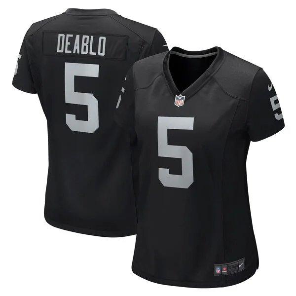 None Game NFL Jersey - Black | Authentic Football Apparel | NFL Footba