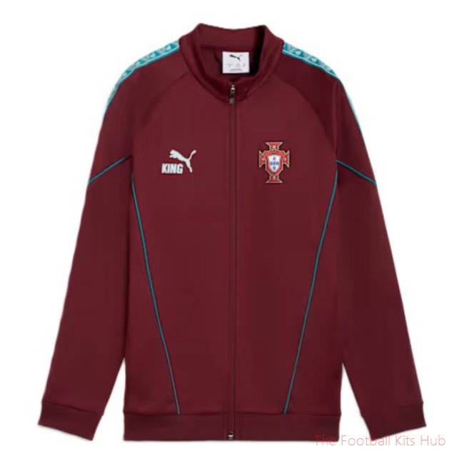 [SD] 2026/27 Portugal KING Anthem Jacket (Ruby) - Kids