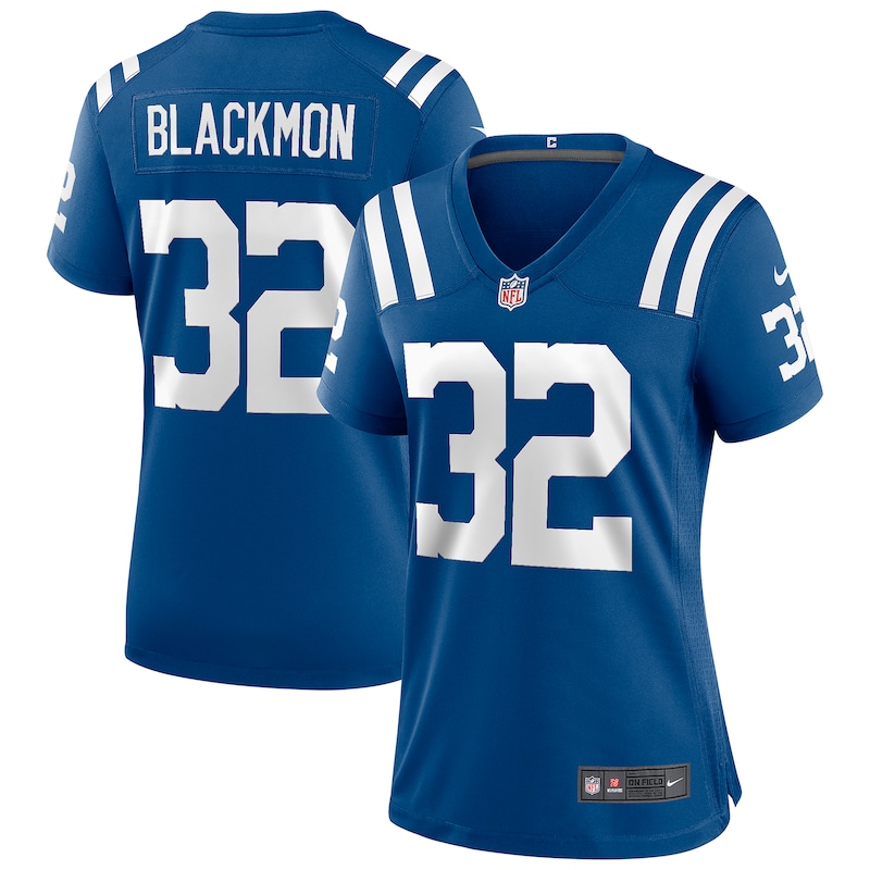 None Julian Blackmon IND Colts Bold Game-Ready Jersey Football Apparel