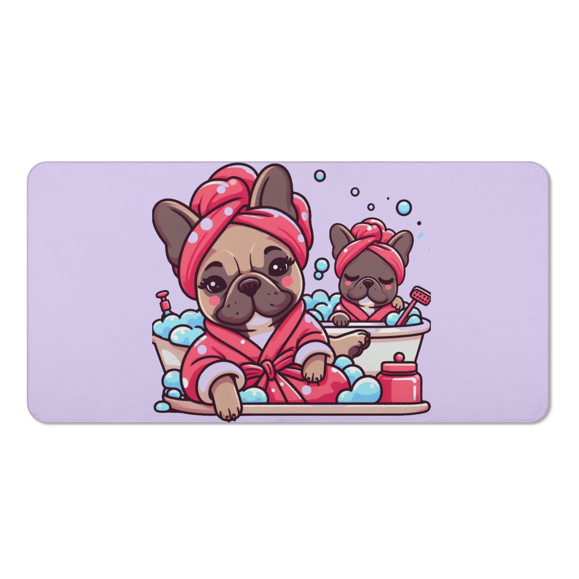 French Bulldog Nala Bath Towel Cute Frenchie Essential