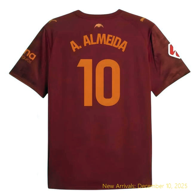 2025-2026 PSG Away Shirt - High Quality Soccer (Almeida 10) - Kids...