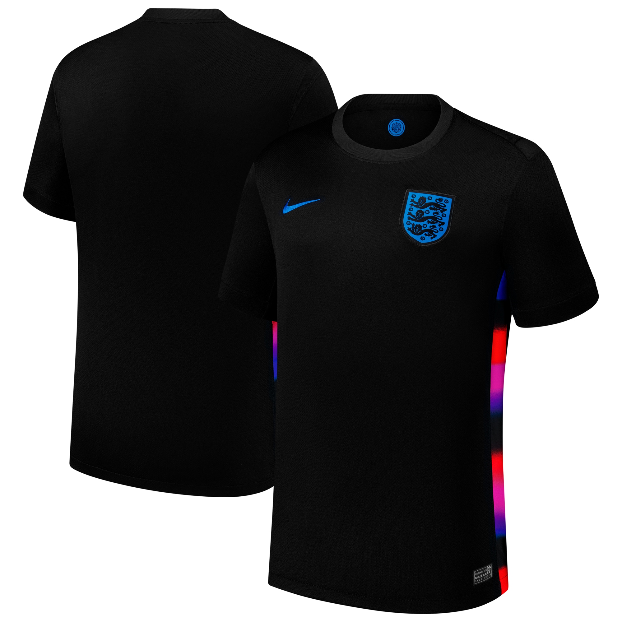 [SJH] England Women's National Team 2025/26 Away Replica Jersey - Black