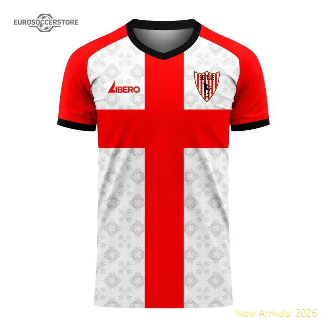Seville 2025-2026 Home Concept Football Kit (libero) - Collectors Item