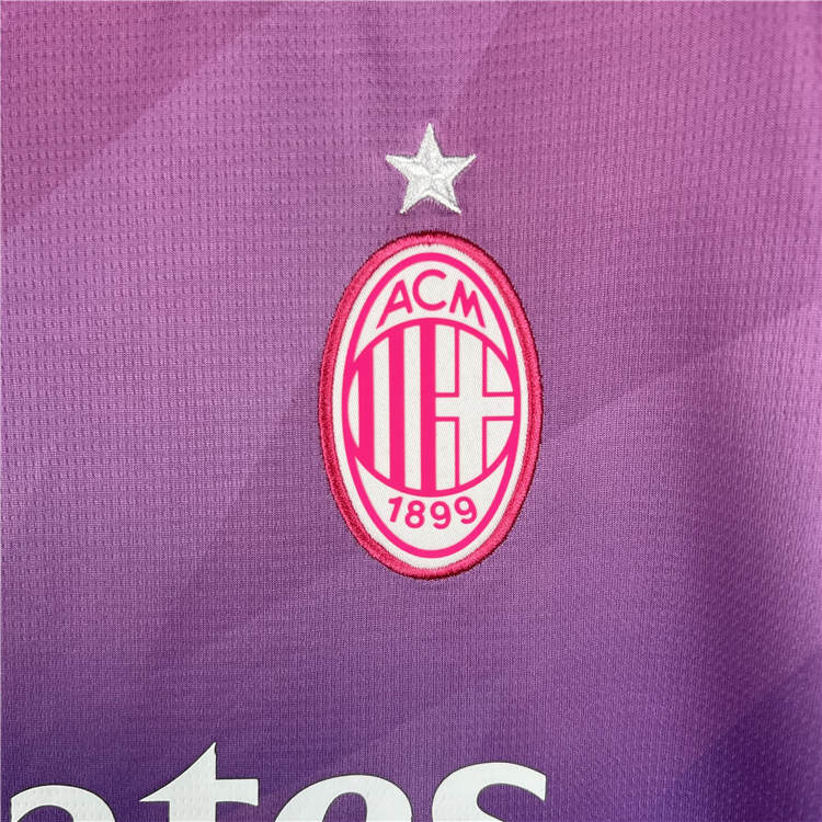 Quick Dry AC Milan 2324 Third Soccer Jersey Football Shirt