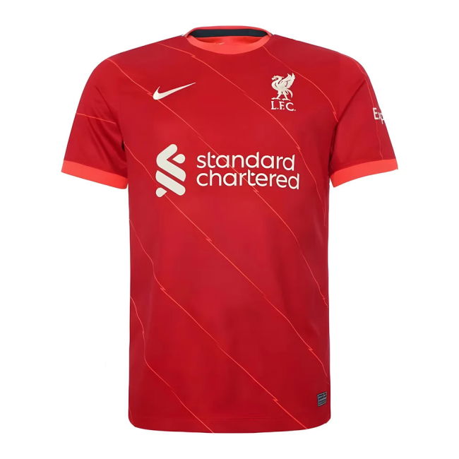 2021-20 Liverpool trendy Home Football Shirt | authentic