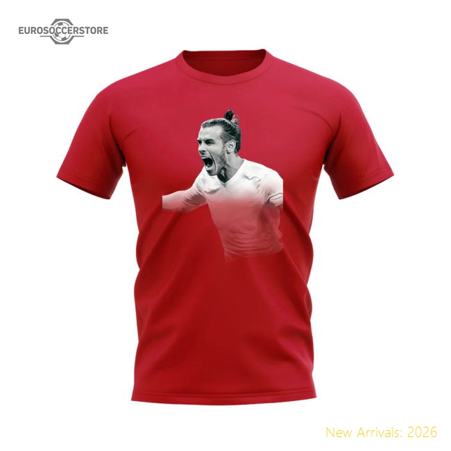 Trending Official Gareth Bale Real Madrid Legend T-Shirt (Red)