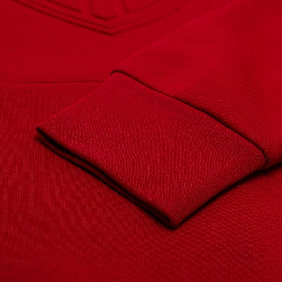 Norway Crest Hoodie Red In Multiple Adult Sizes