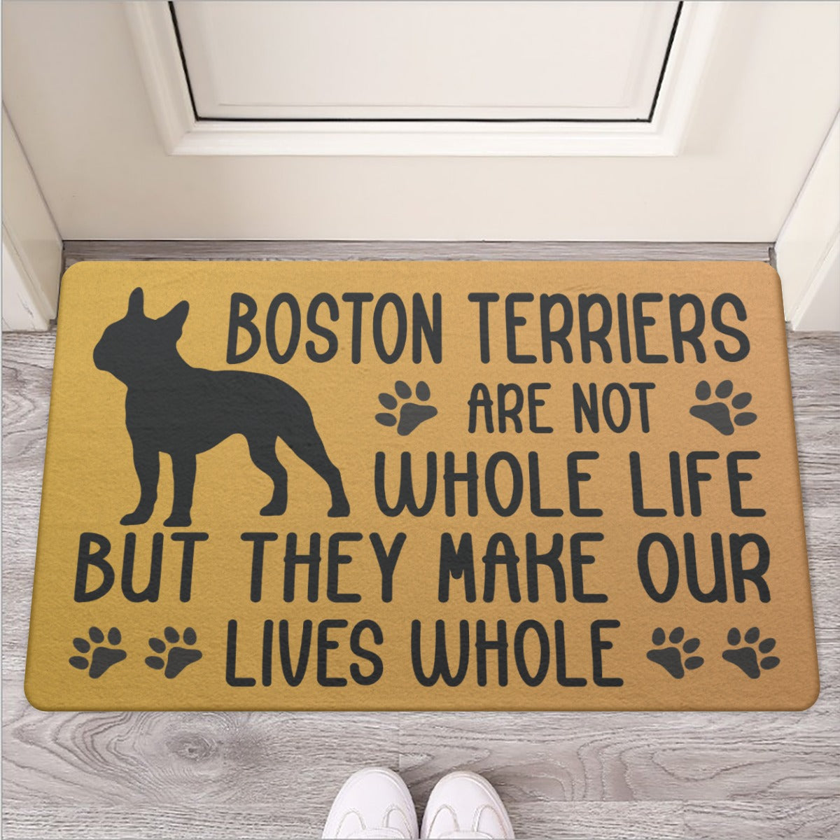 French Bulldog Moose Door Mat For Boston Terrier Lovers Durable Dog Item