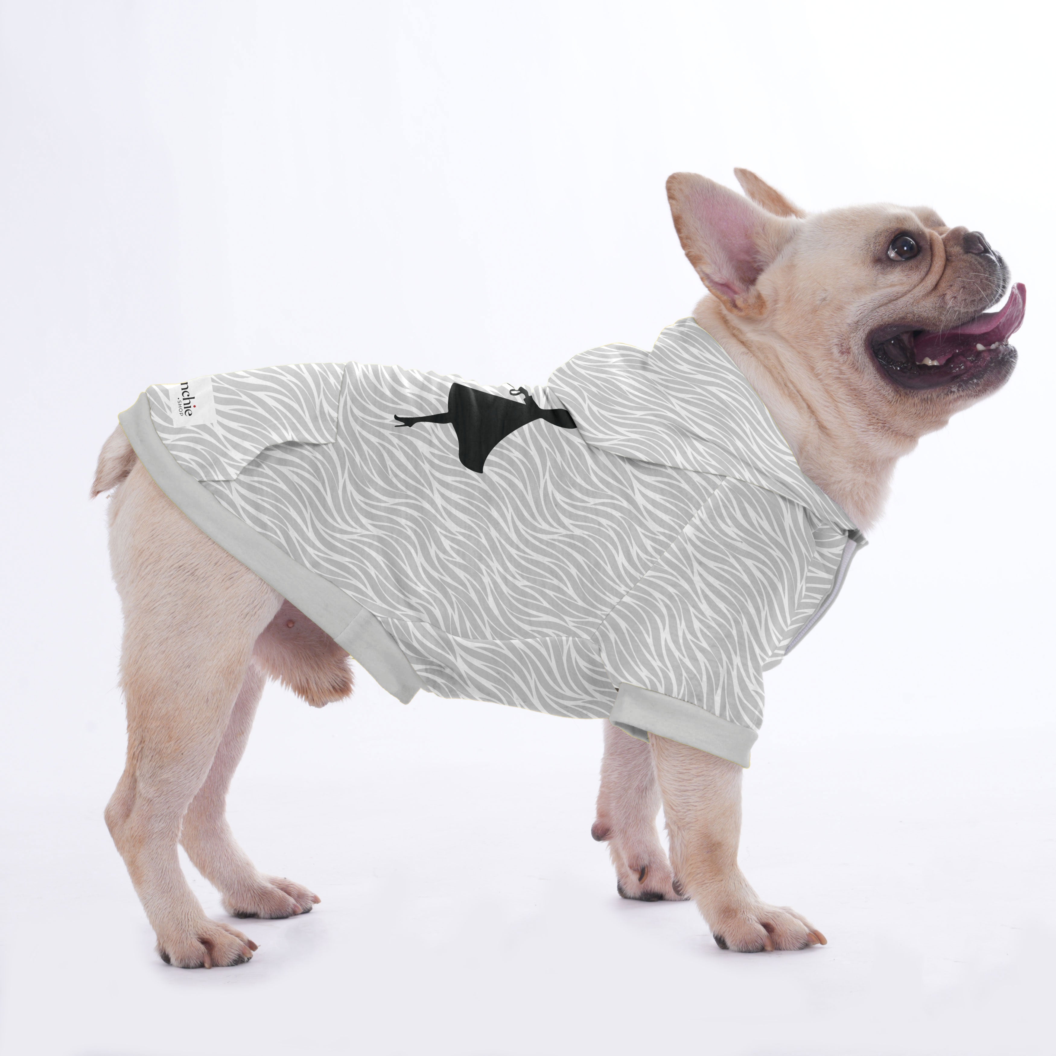 Frenchie-Fan Custom French Bulldog Hoodies Featuring Your Dog's Name ...