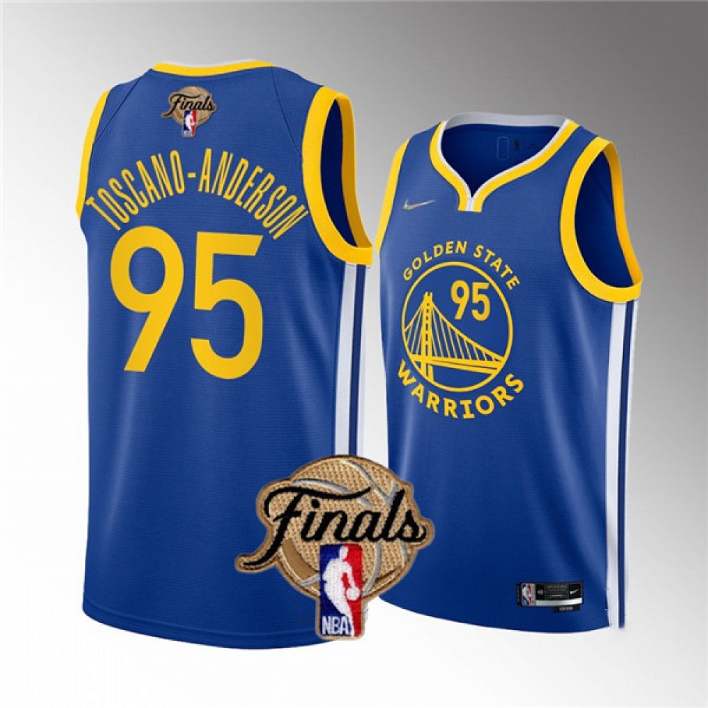 95 Golden State Warriors Jersey Blue - - Game Day Essential