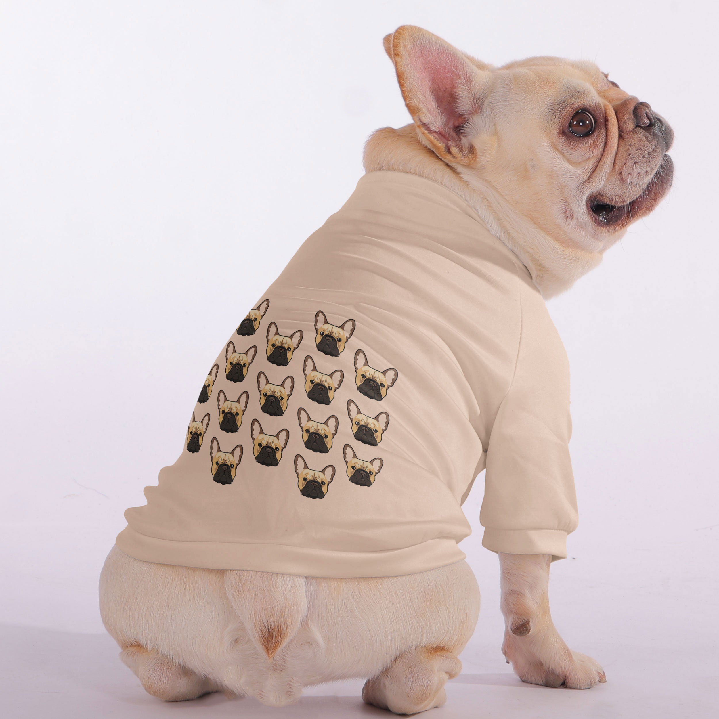 Cardi - Snuggly Zip-Up Sweatshirt for French Bulldogs