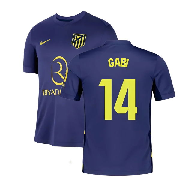 2025-2026 Atletico Madrid Away Football Shirt (Gabi 14)