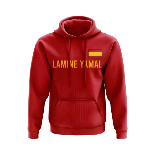 Spain First Team Elite Quality Hoody Player Jersey