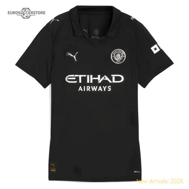 Man City Soccer Jerseys Male 2025 Away Jersey Shirt Football Fan Apparel