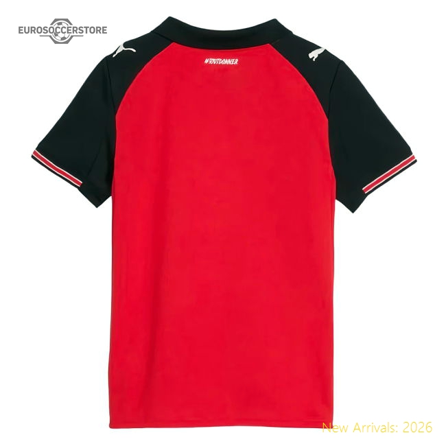 Stade Rennais Home Kit 2025-2026 Game Day Jersey Supporter