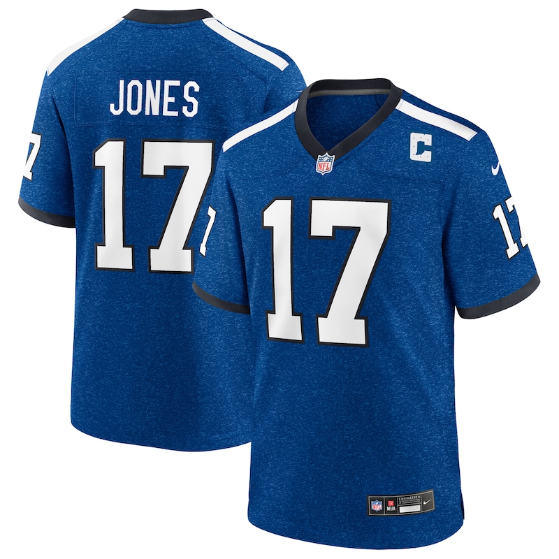 None Daniel Jones IND Colts Genuine Authentic Jersey Football Apparel