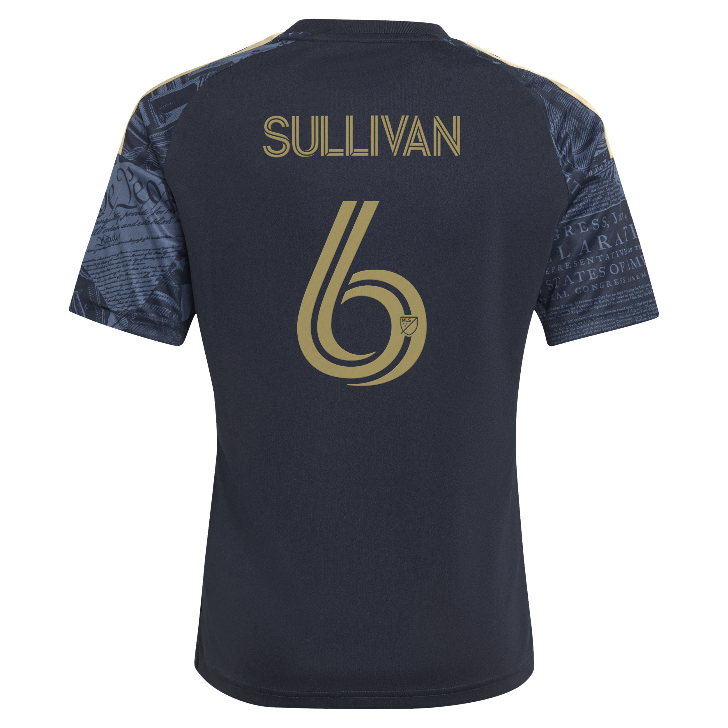 [JED] Cavan Sullivan Philadelphia Union Youth 2026 1776 Kit Replica Jersey - Navy