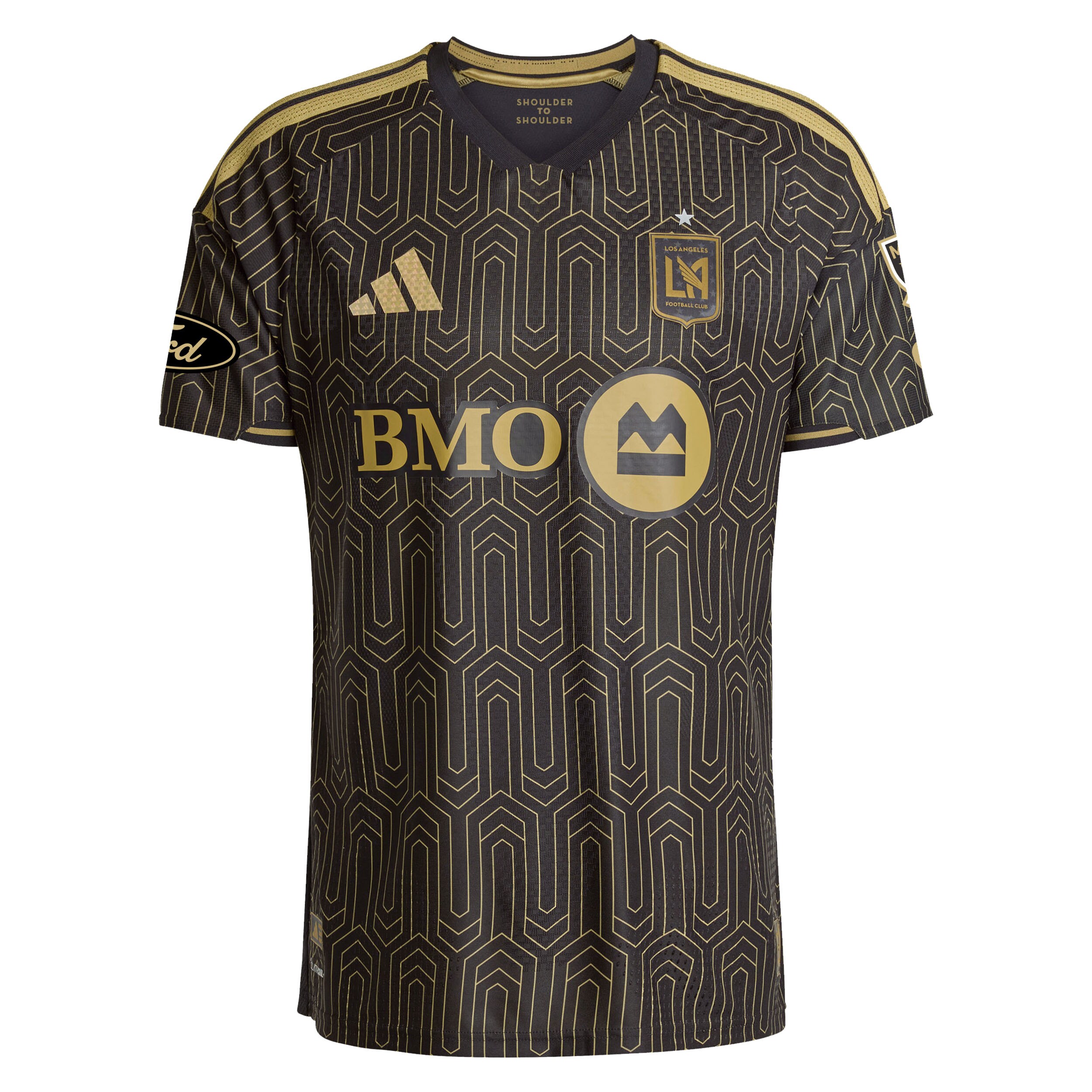 [SJH] LAFC 2026 Primary Kit On-Field Authentic Patch Custom Jersey - Black