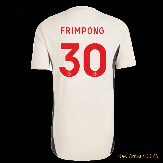 2025-2026 Liverpool Training Jersey (White) - Kids (Frimpong 30)