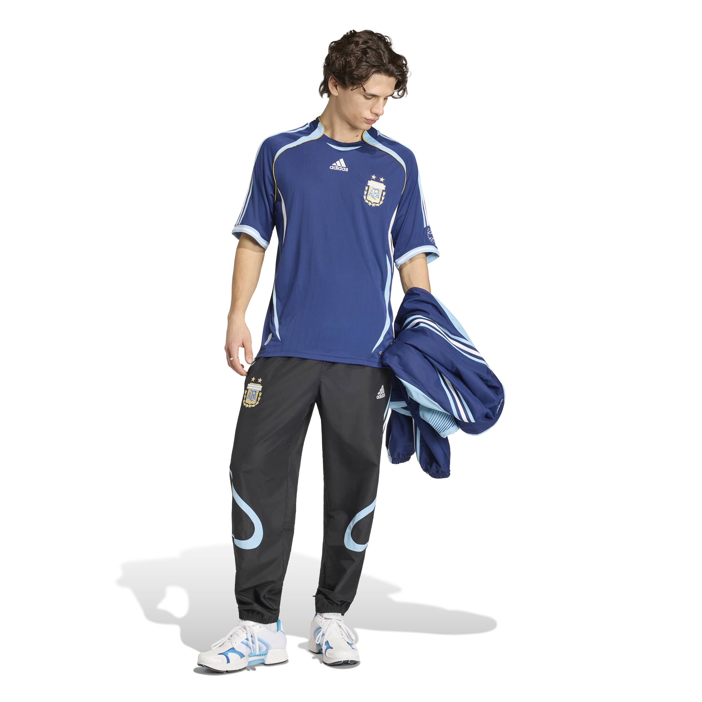 [SJH] Argentina National Team 2006 Bringback Away Jersey - Navy